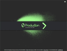 Tablet Screenshot of ggproduction.com